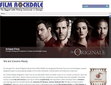 Tablet Screenshot of filmrockdale.com